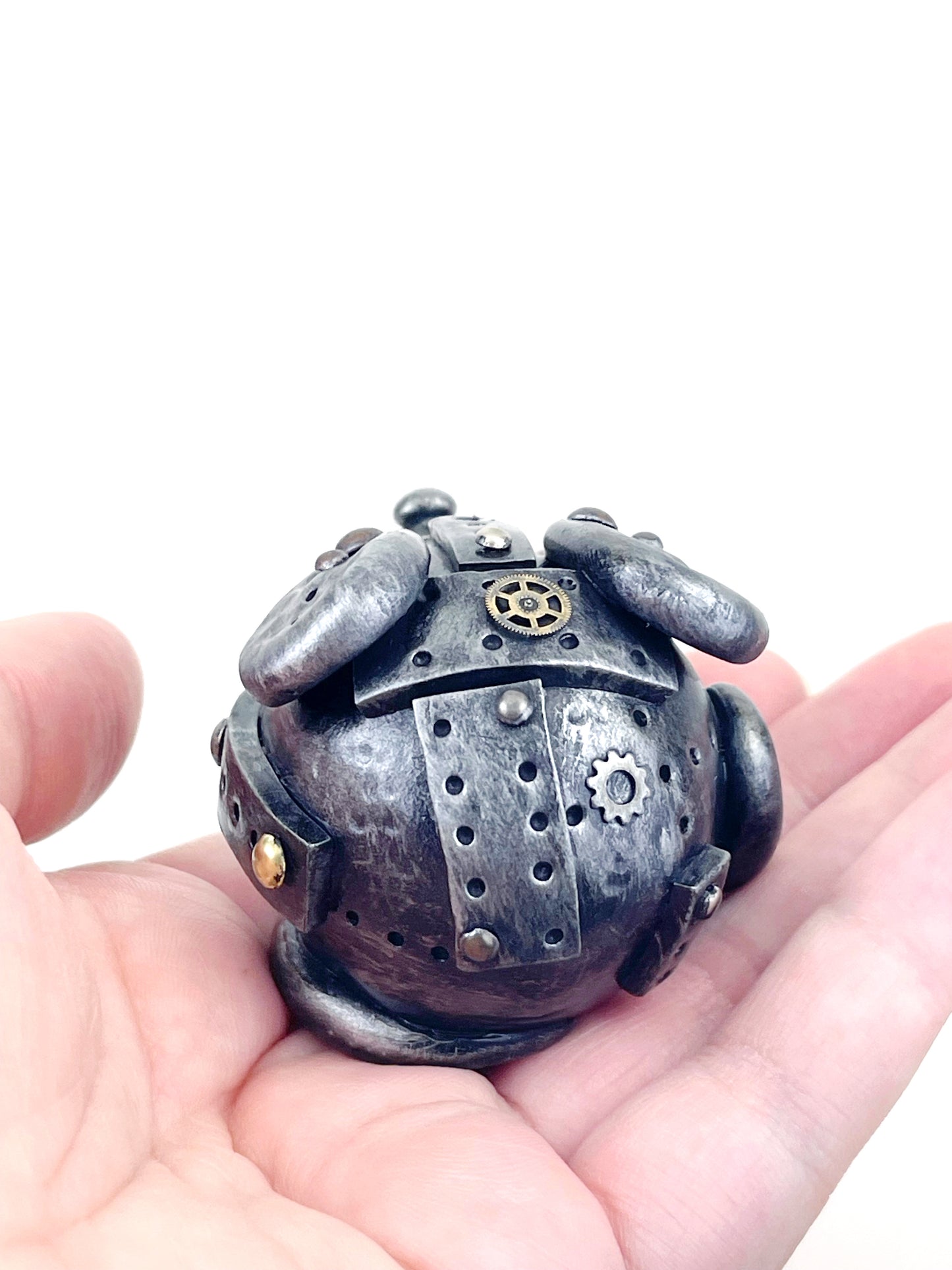 Sculpture de souris Steampunk faite à la main, pièce unique