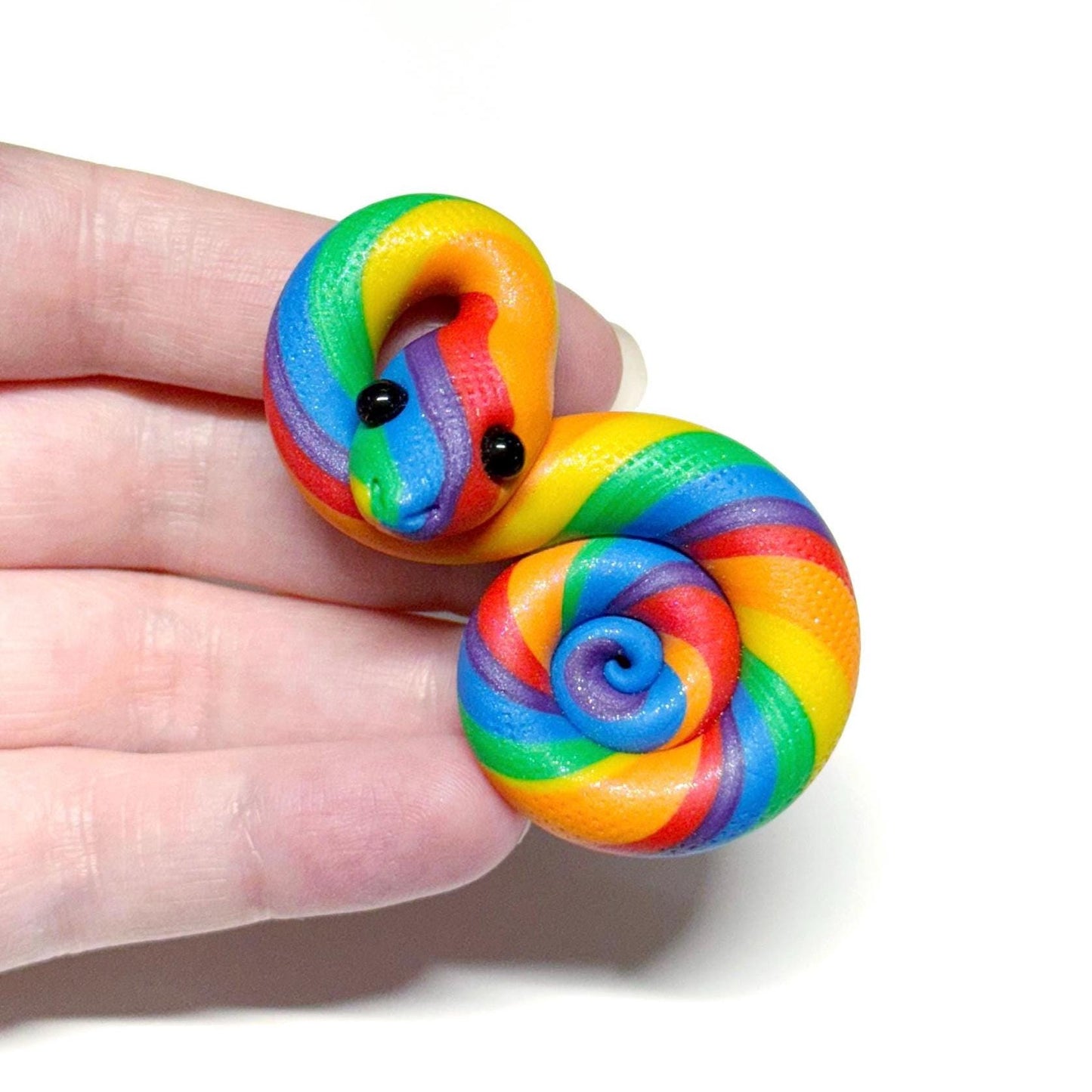 Pride Snakes LGBTQIA Flag Handmade Sculpture Choose your favorite option