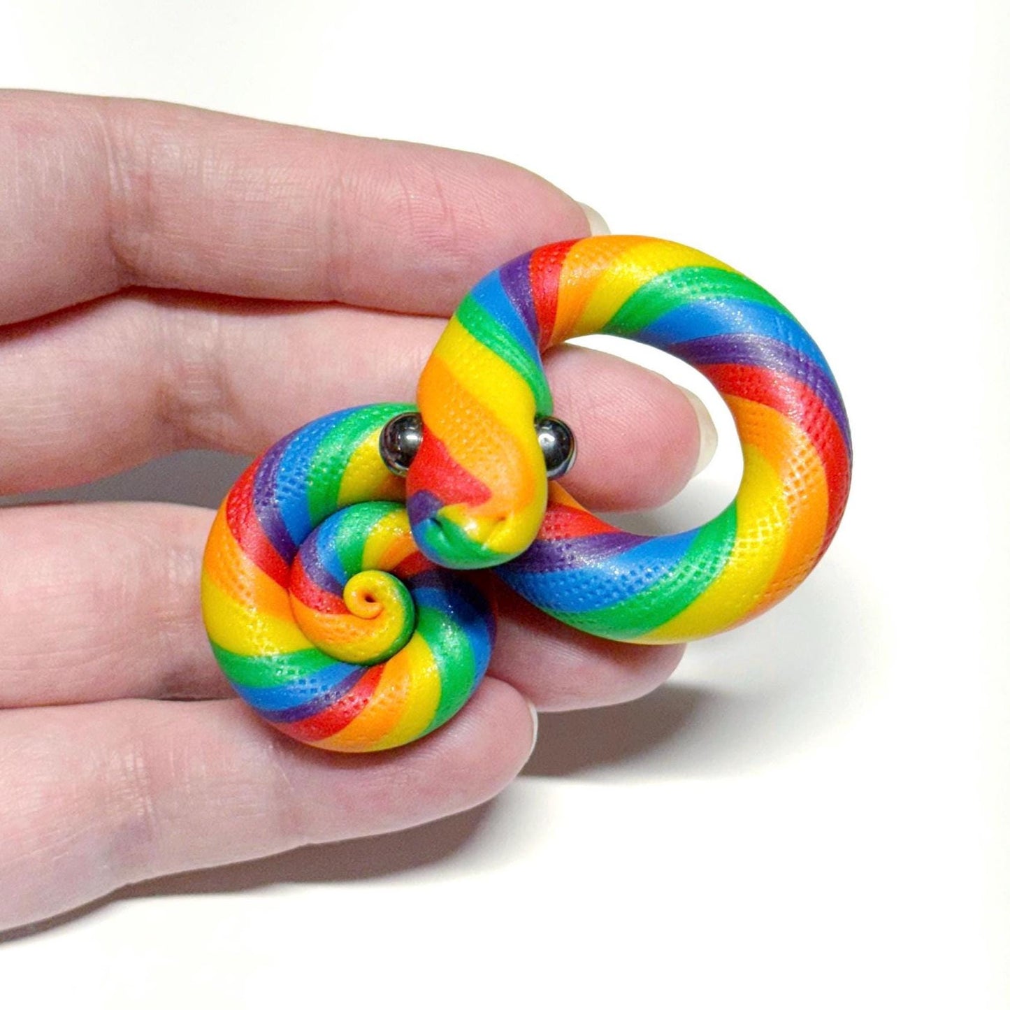 Pride Snakes LGBTQIA Flag Handmade Sculpture Choose your favorite option