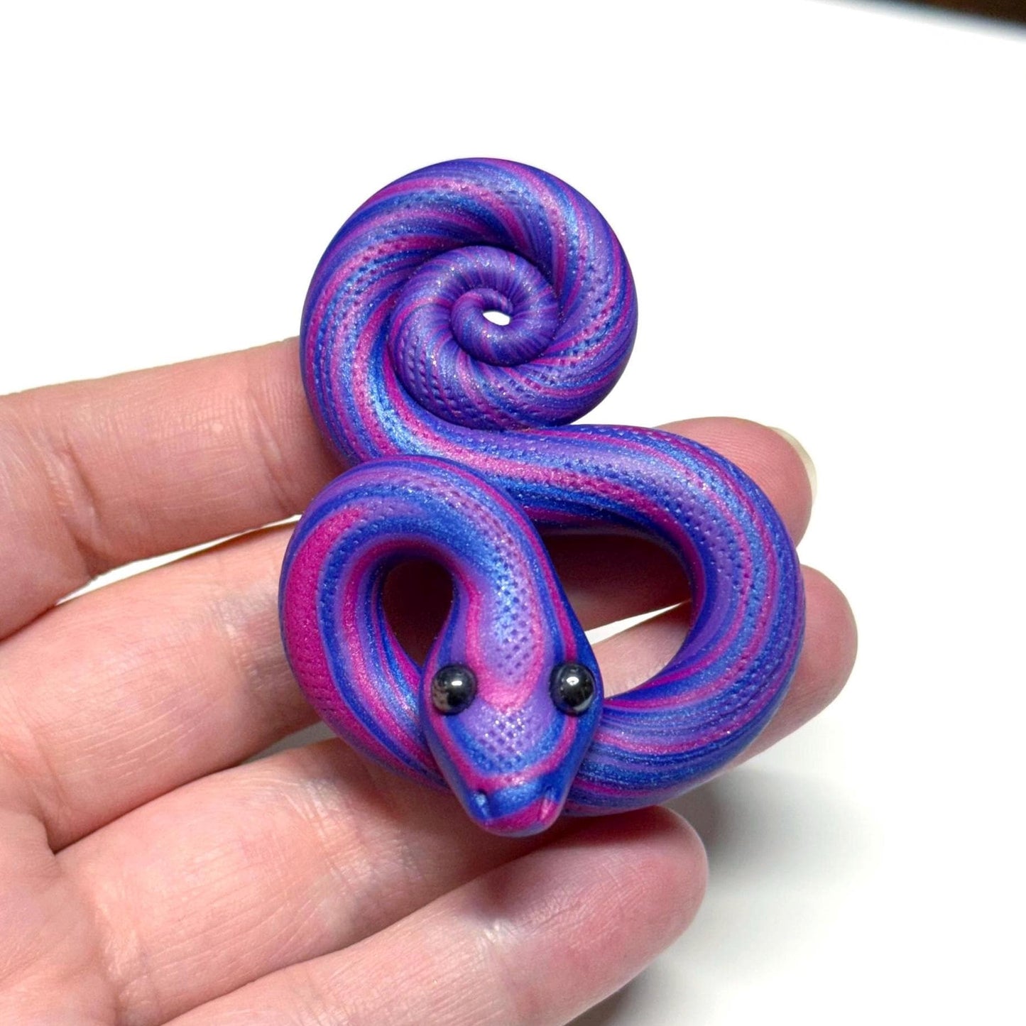 Pride Snakes Bi Bisexual LGBTQIA Flag Handmade Sculpture Choose your favorite option