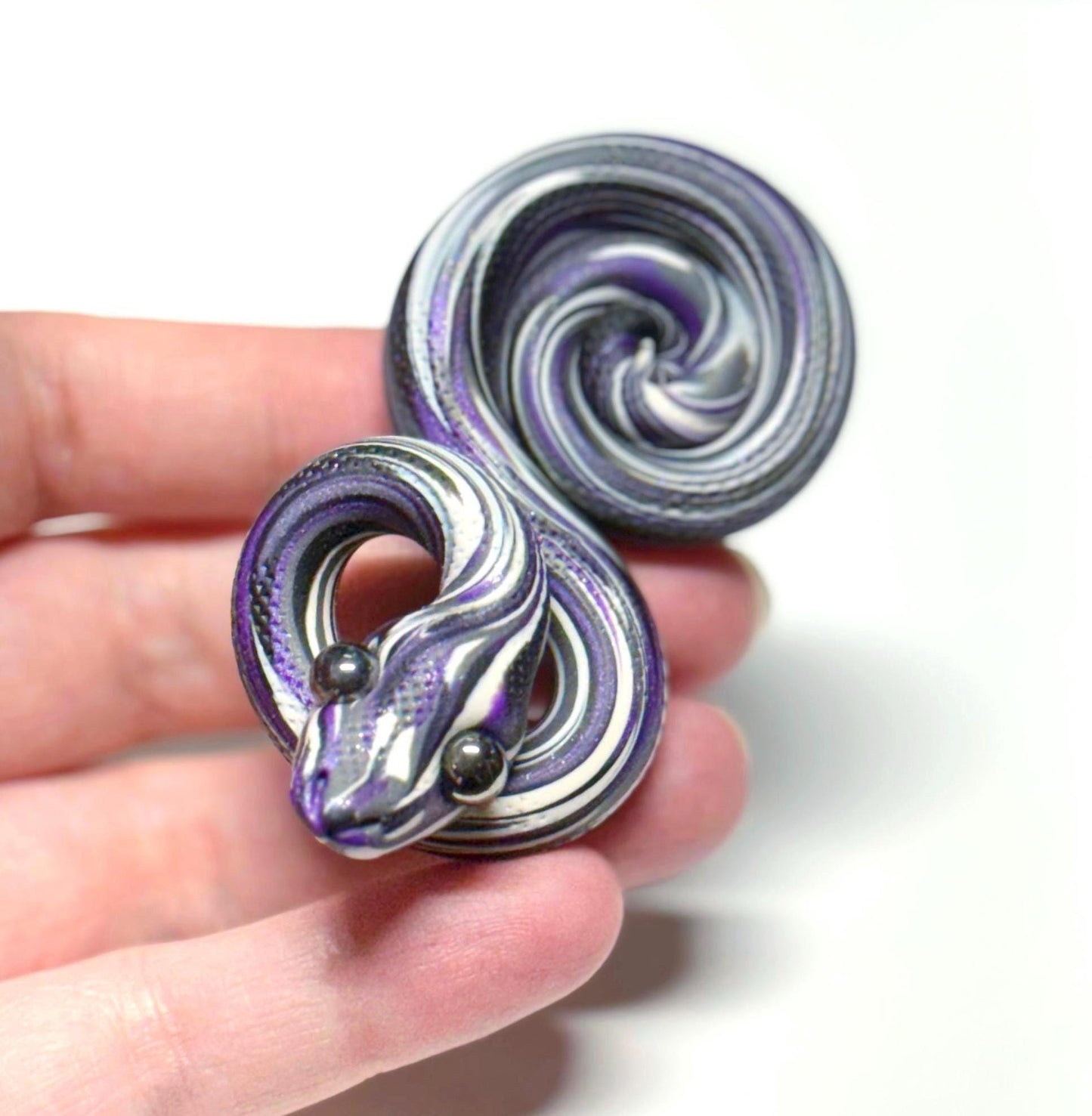 Pride Snakes Asexual Demisexual Ace LGBTQIA Flag Handmade Sculpture Choose your favorite option