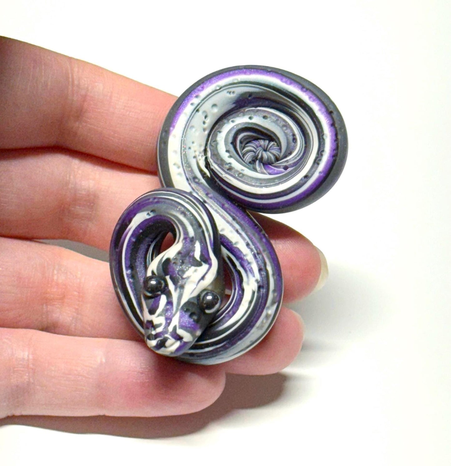 Pride Snakes Asexual Demisexual Ace LGBTQIA Flag Handmade Sculpture Choose your favorite option