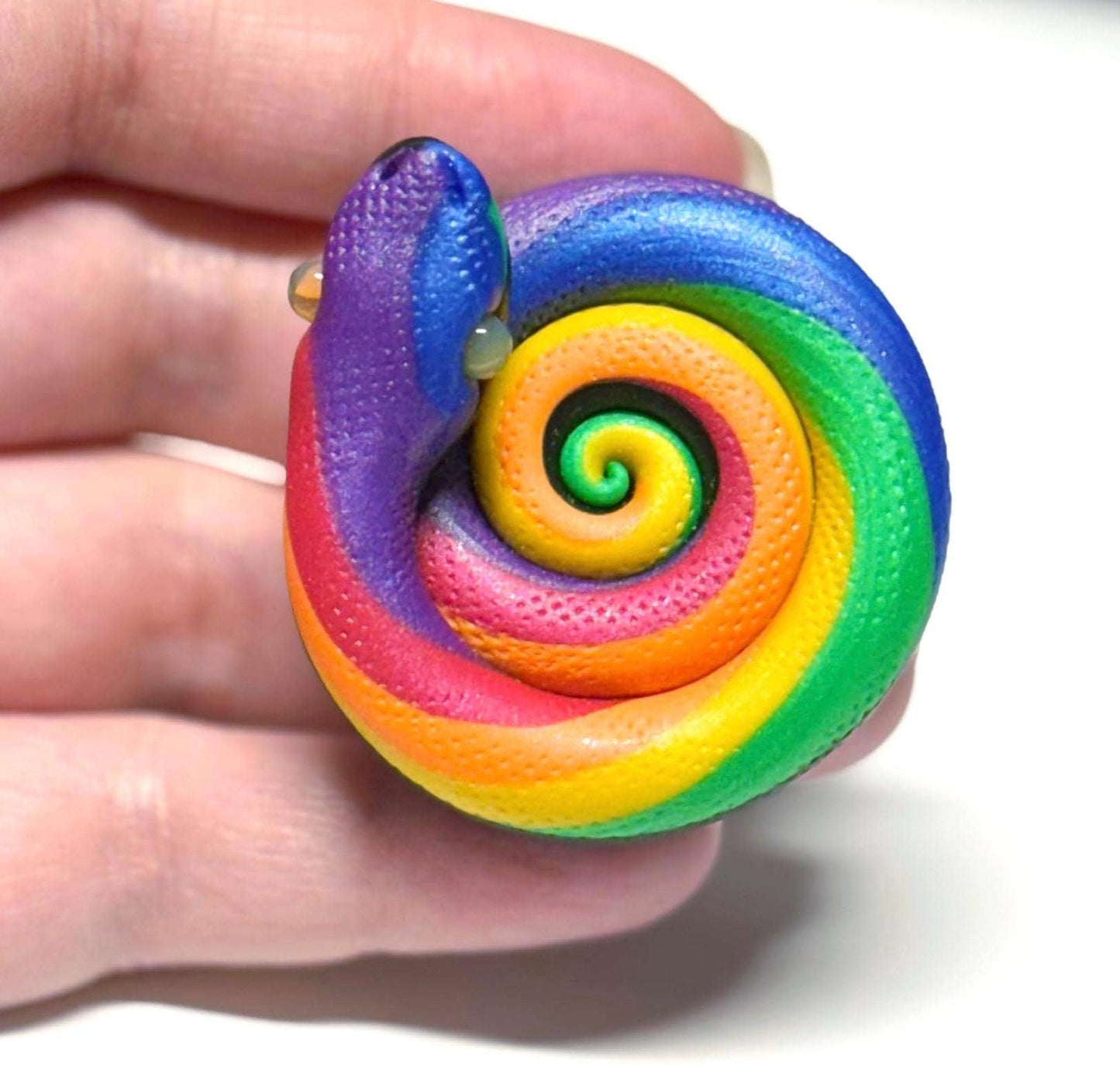 Pride Snakes LGBTQIA Rainbow Flag Handmade Sculpture Choose your favorite option
