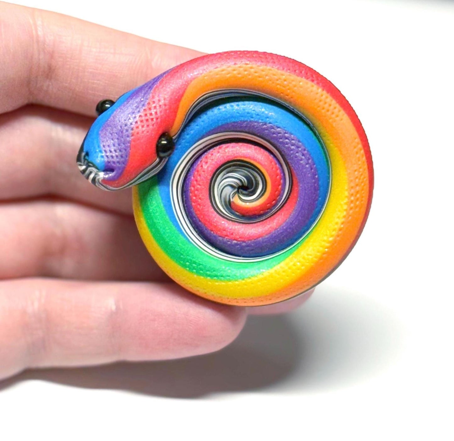 Pride Snakes LGBTQIA Rainbow Flag Handmade Sculpture Choose your favorite option