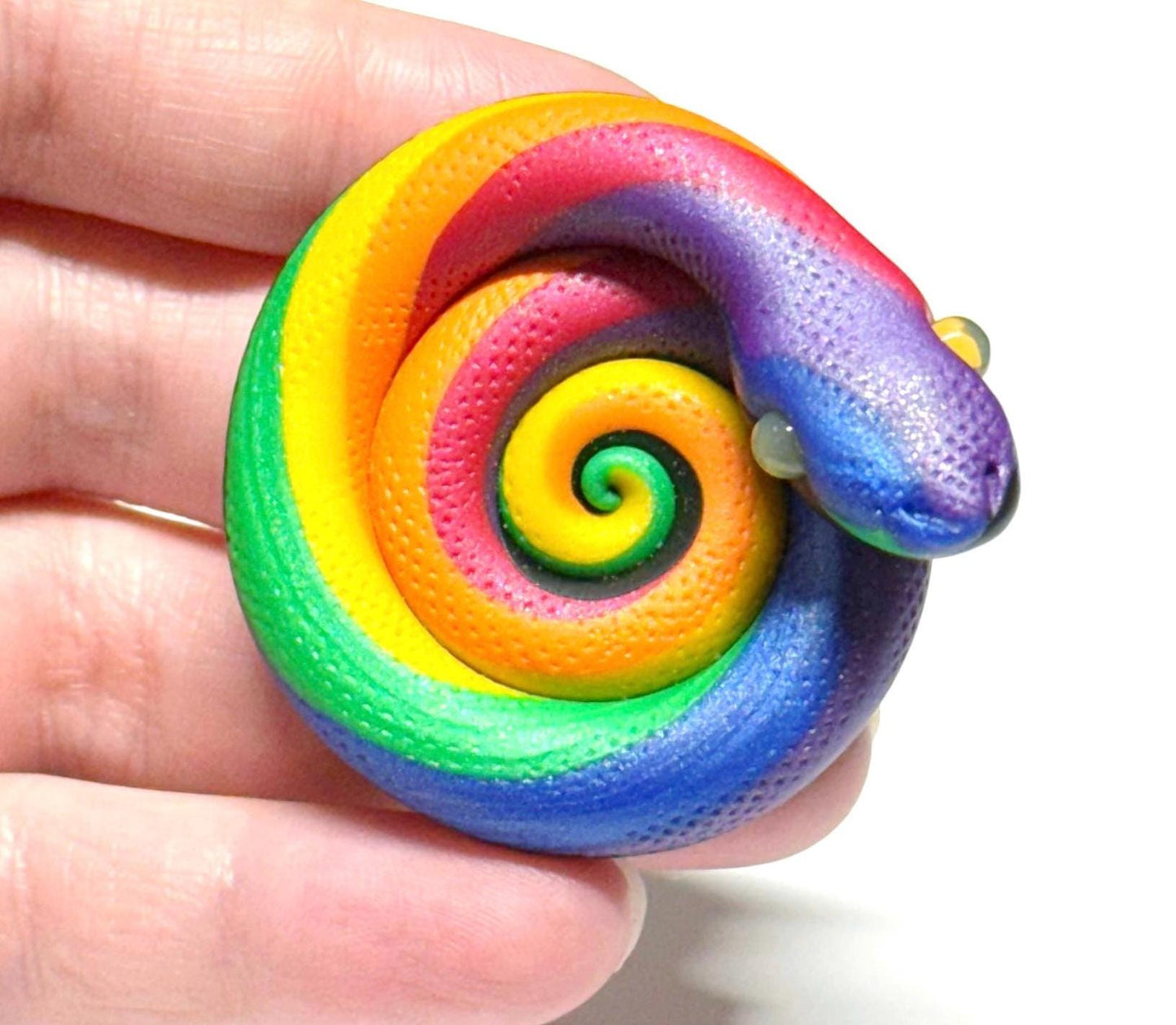 Pride Snakes LGBTQIA Rainbow Flag Handmade Sculpture Choose your favorite option