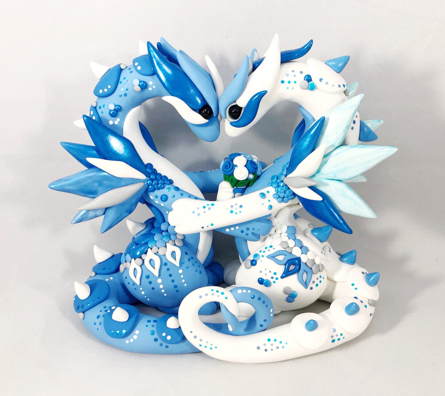 Custom Dragon Wedding Cake Topper made to order bespoke fantasy