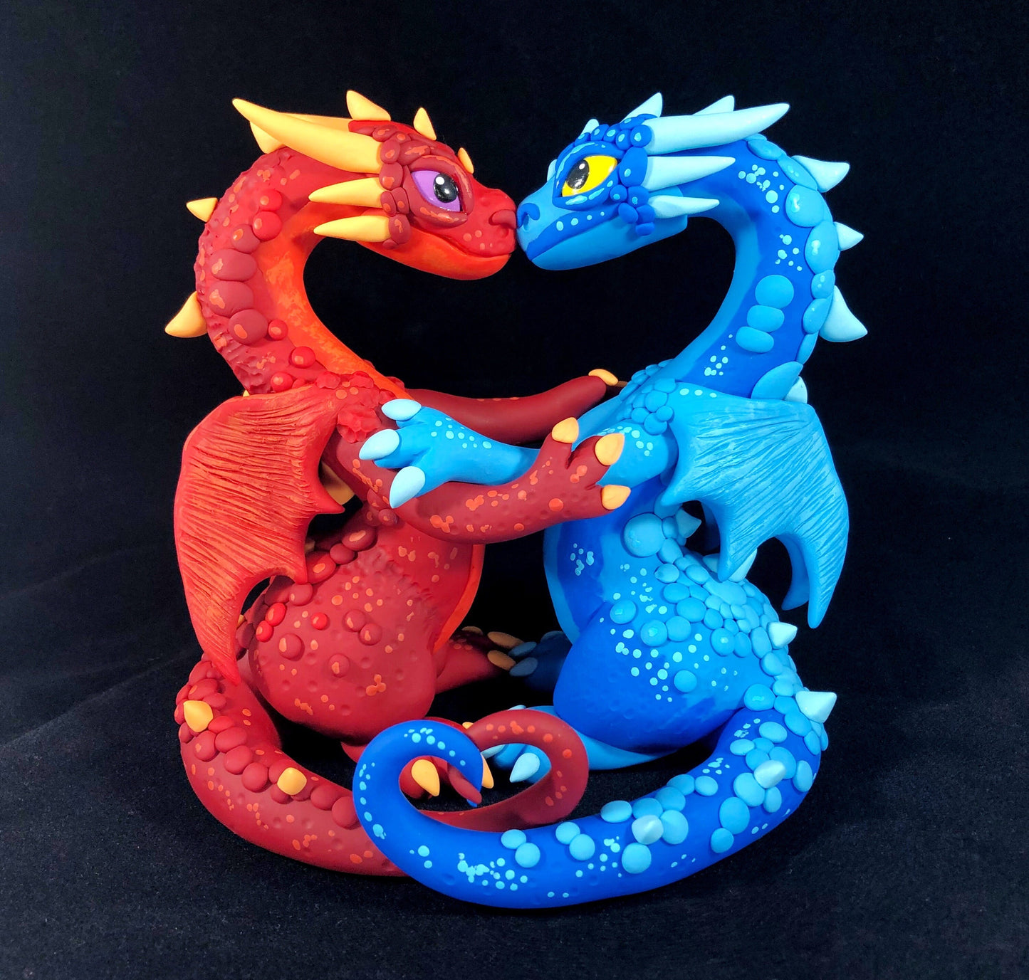 Custom Dragon Wedding Cake Topper made to order bespoke fantasy