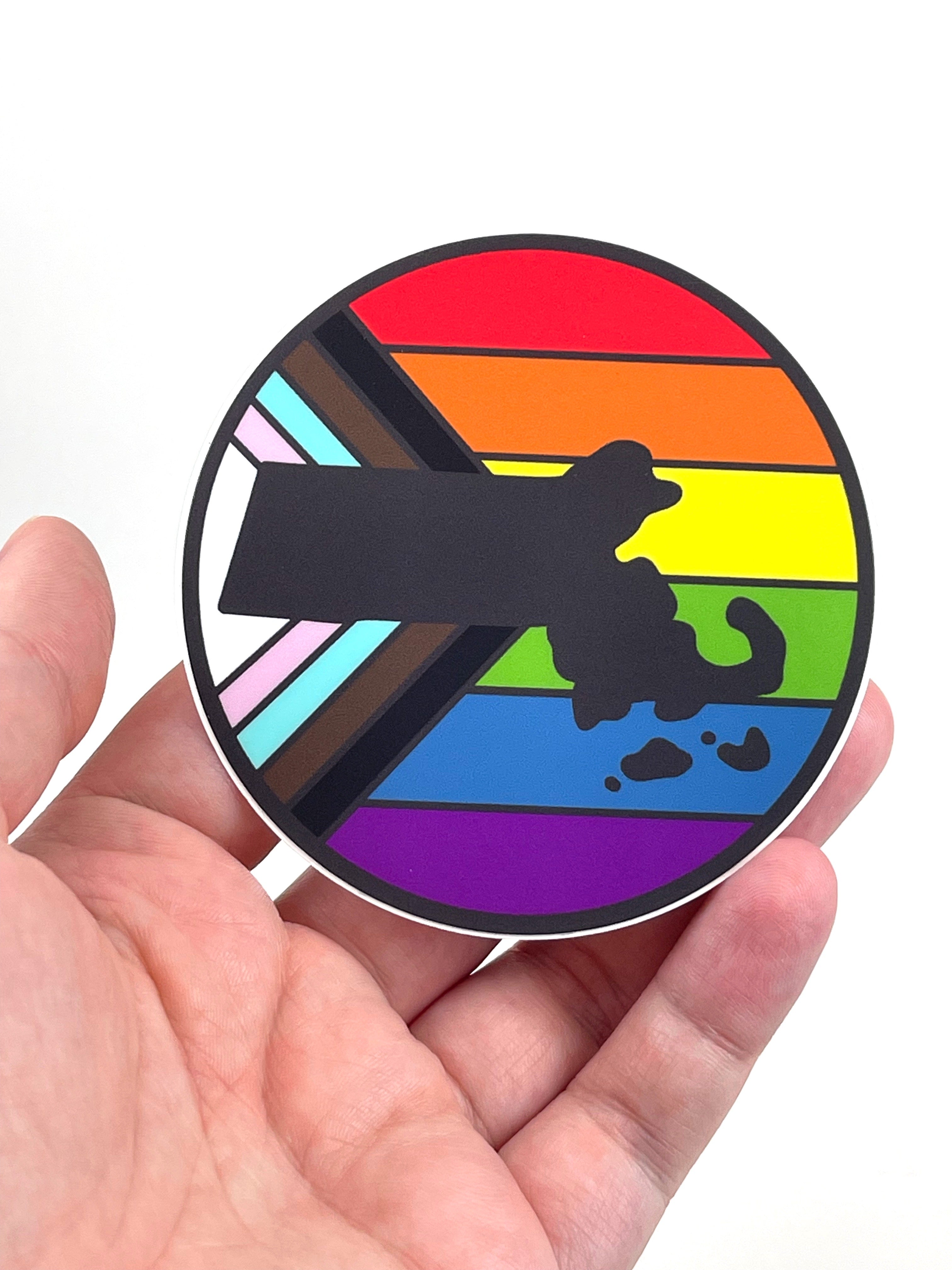 Massachusetts Pride Sticker – PatchRabbit