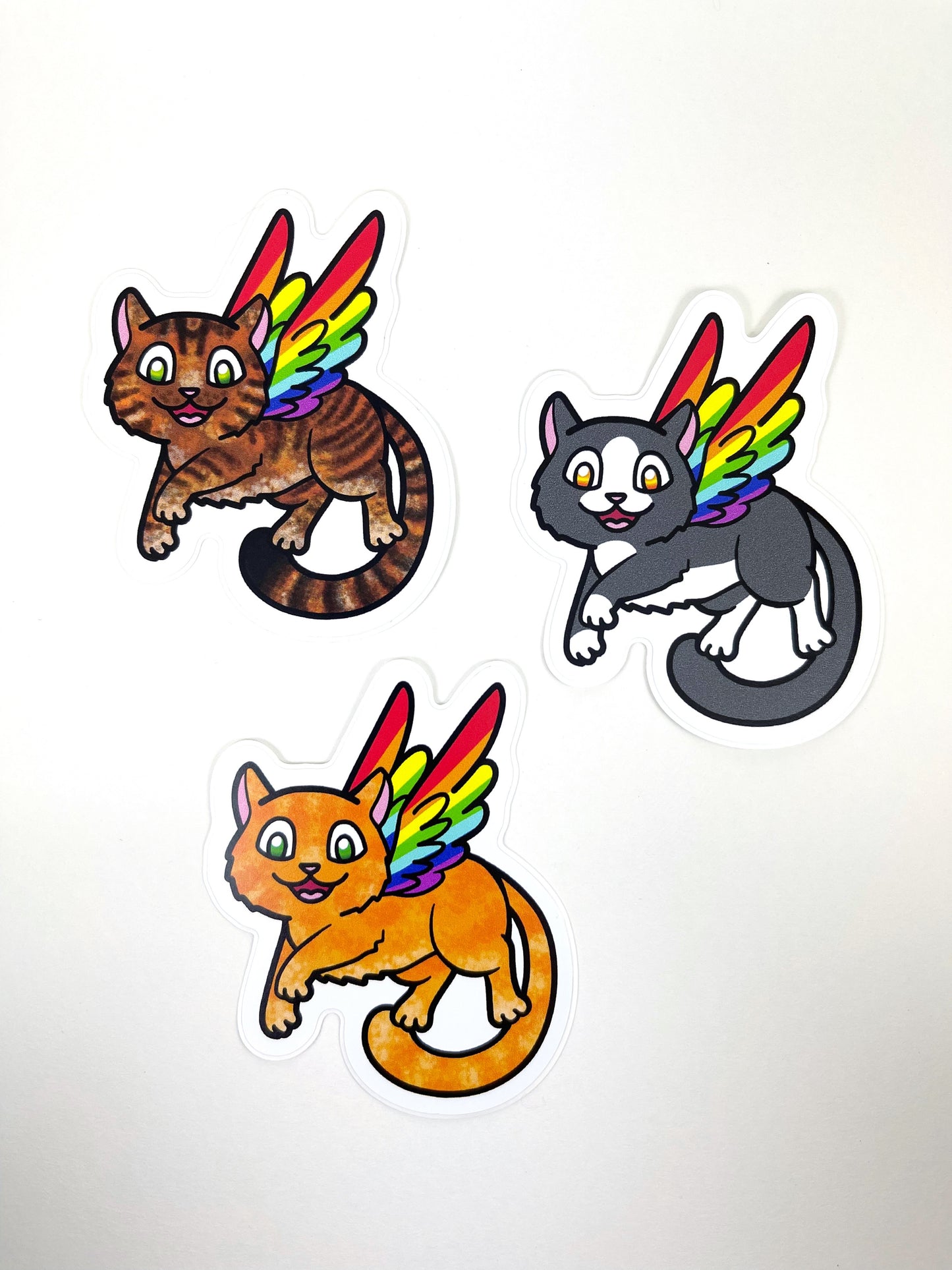 Autocollant Tabby Kitty Pride