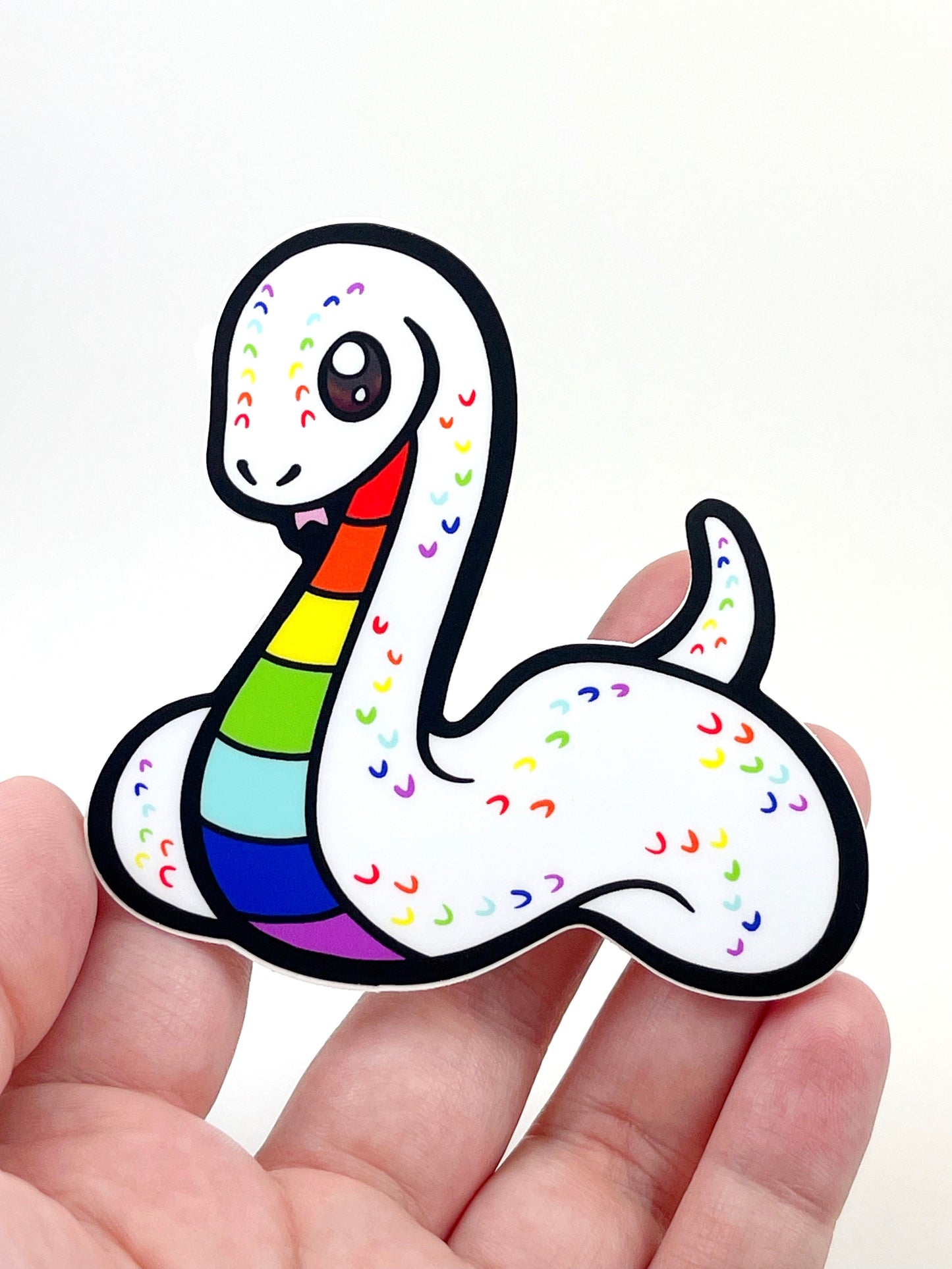 Ball Python Snake Pride Sticker