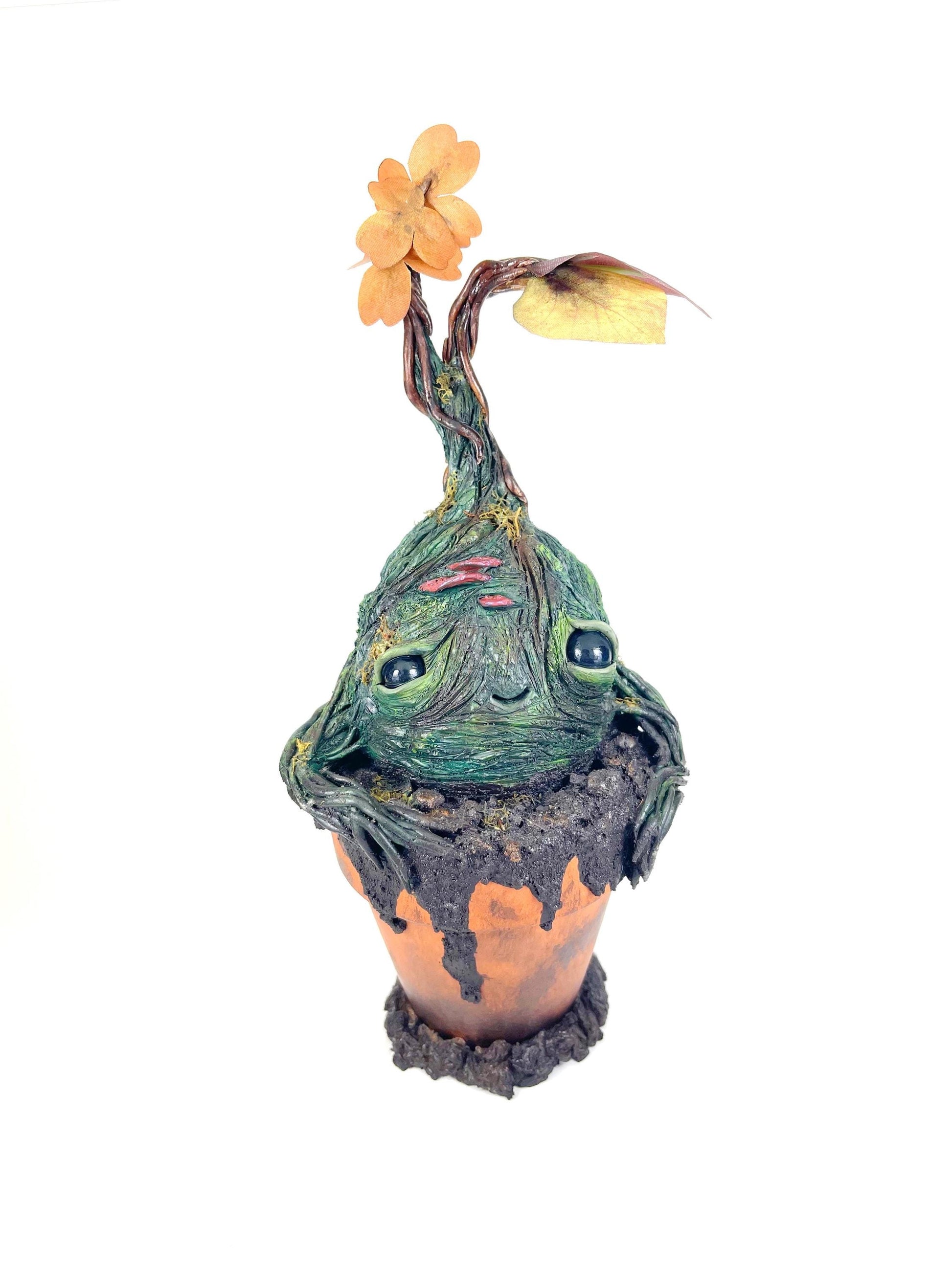 Handmade Mandrake Sculpture