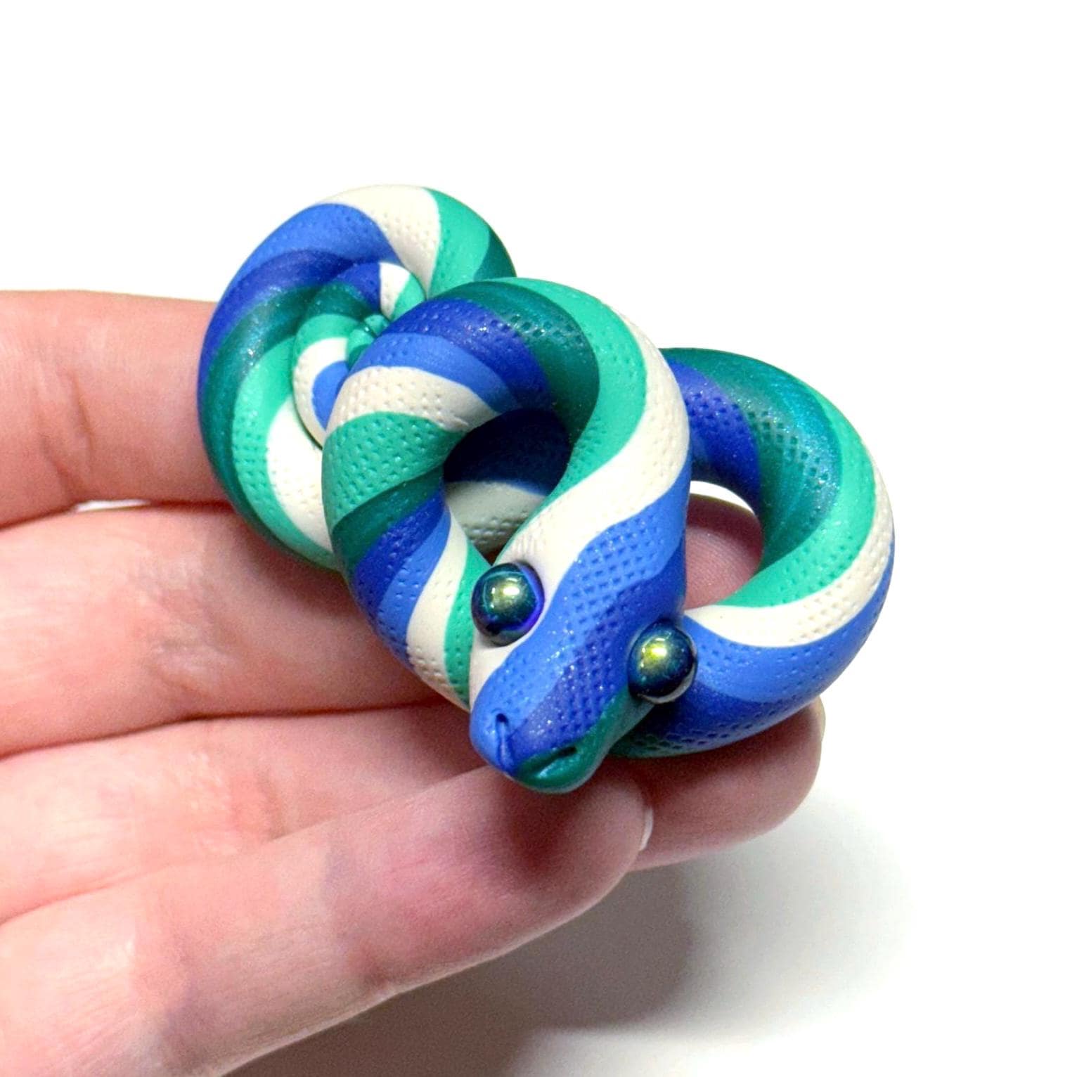 Pride Snakes Gay LGBTQIA Flag Handmade Sculpture Choose your favorite option