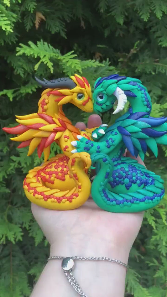 Made to order Dragon Wedding Cake Topper