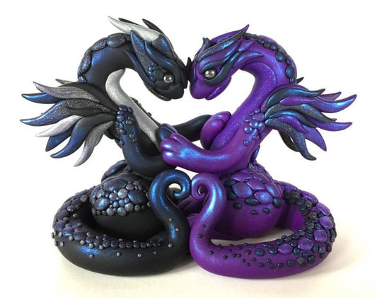 Custom Dragon Wedding Cake Topper made to order bespoke fantasy