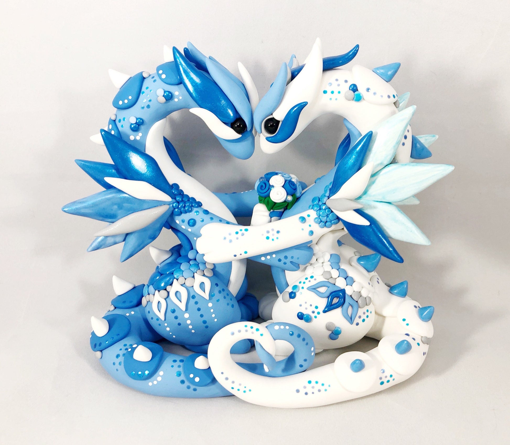 Custom Dragon Wedding Cake Topper