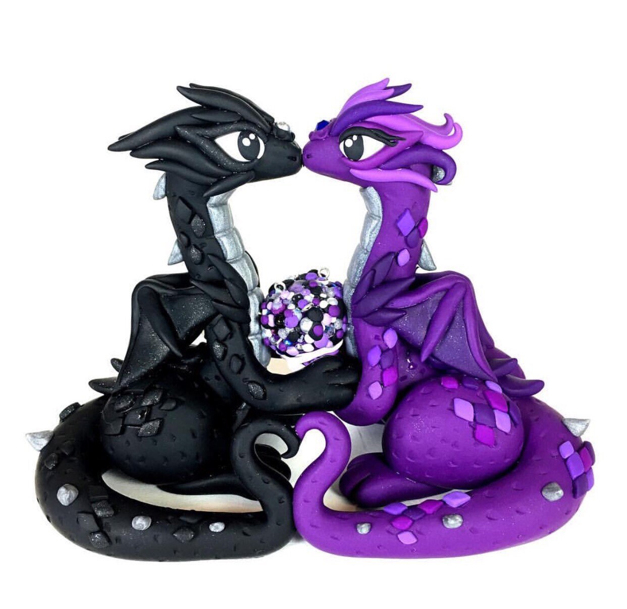 Custom Dragon Wedding Cake Topper