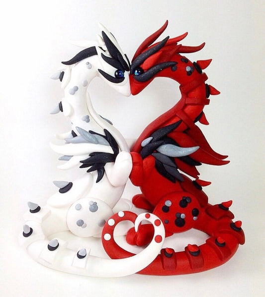 Custom Dragon Wedding Cake Topper