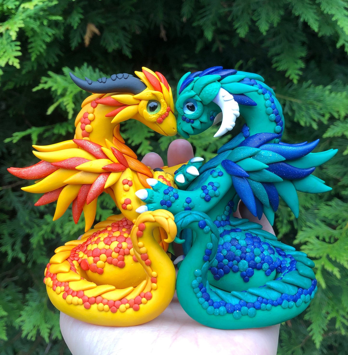 Made to order Dragon Wedding Cake Topper