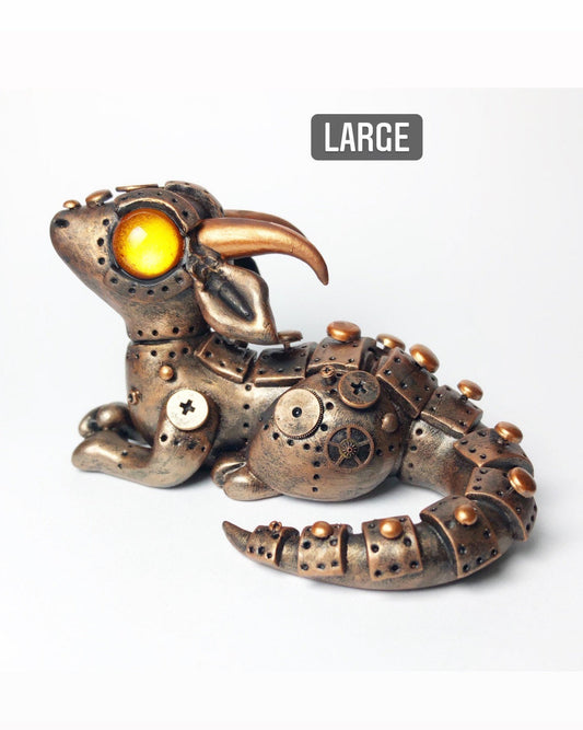 MADE TO ORDER Custom Steampunk Dragon Sculpture