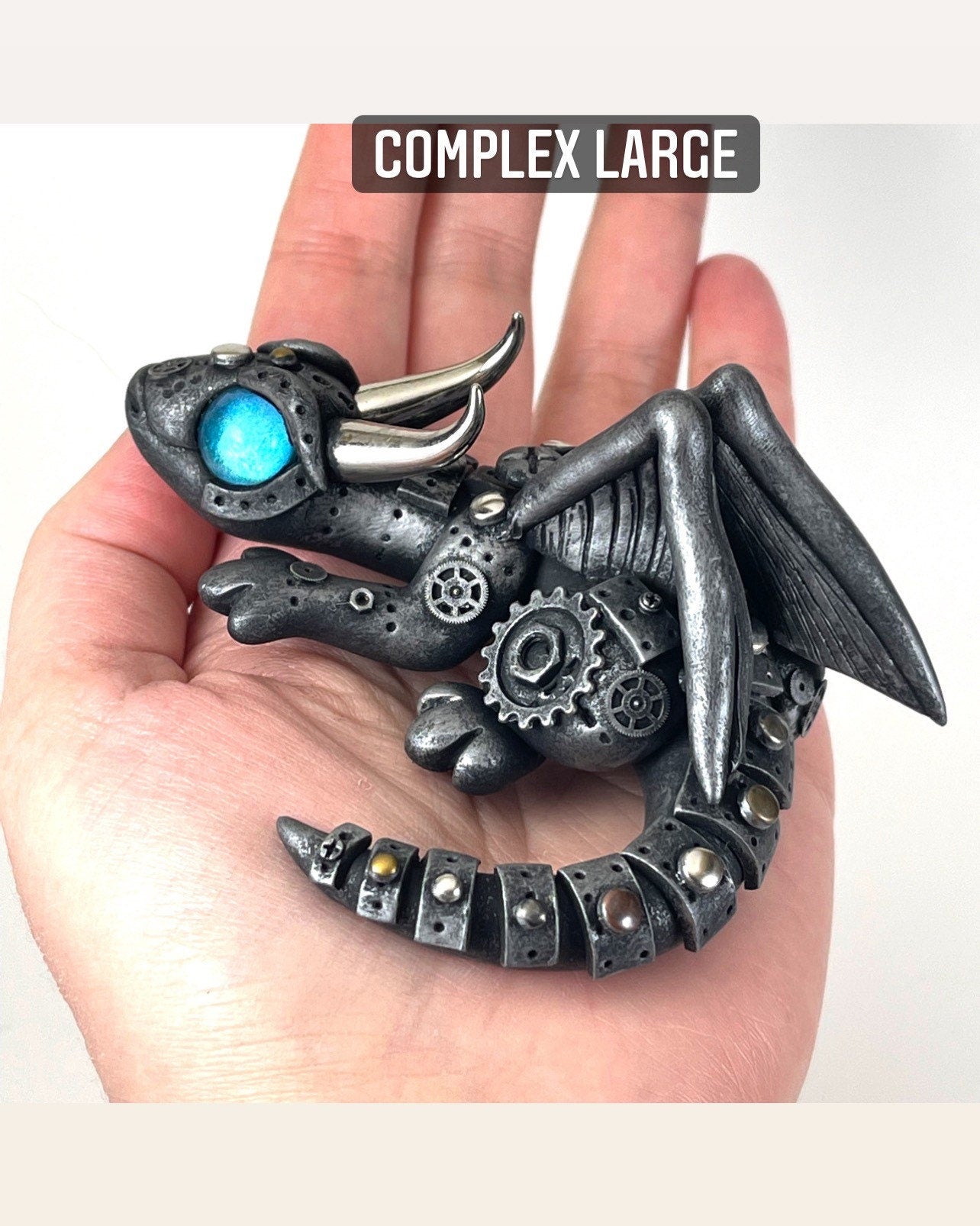 MADE TO ORDER Custom Steampunk Dragon Sculpture