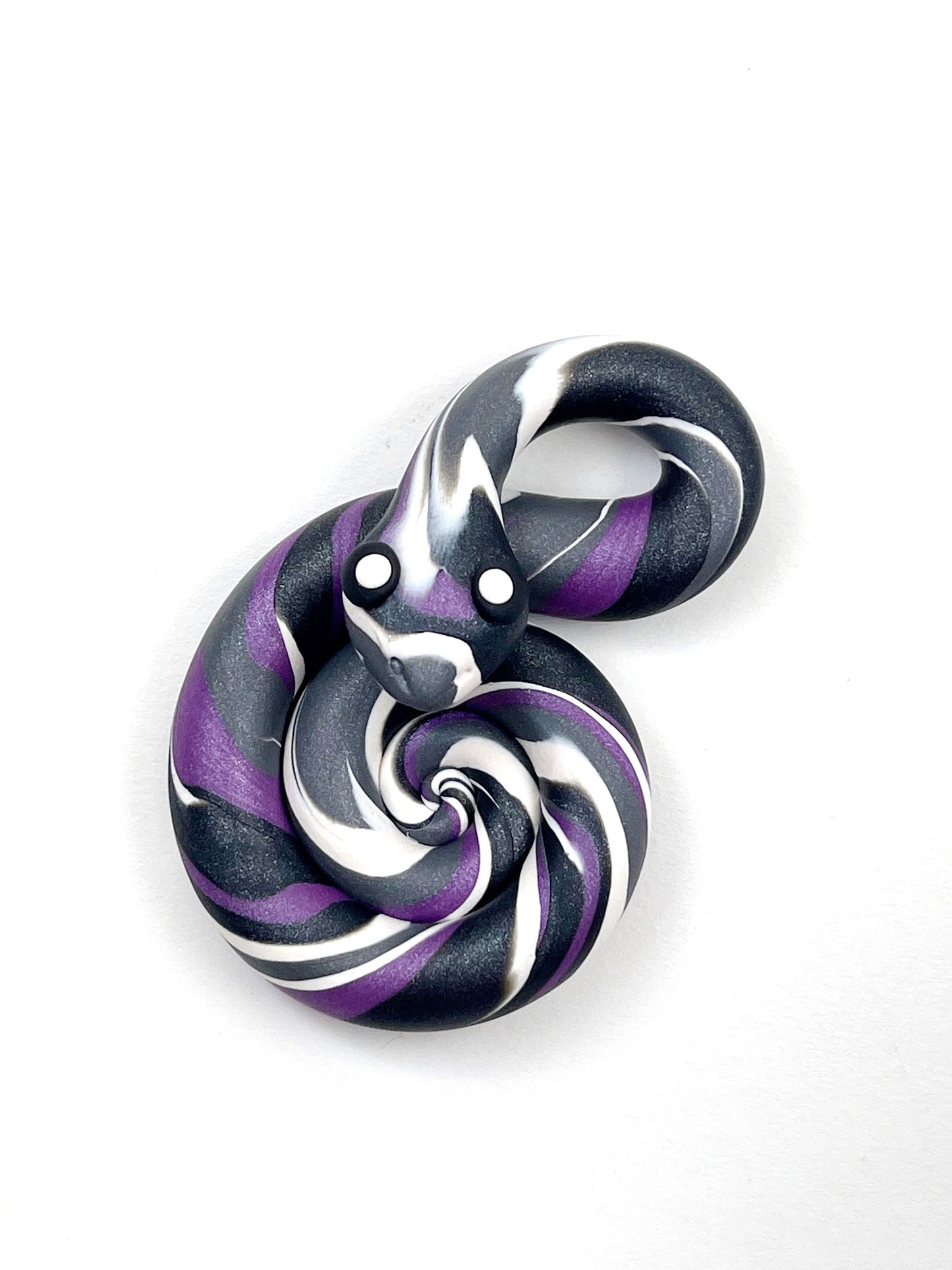 Custom Choose your Flag Pride Snake LGBTQIA Handmade Sculpture