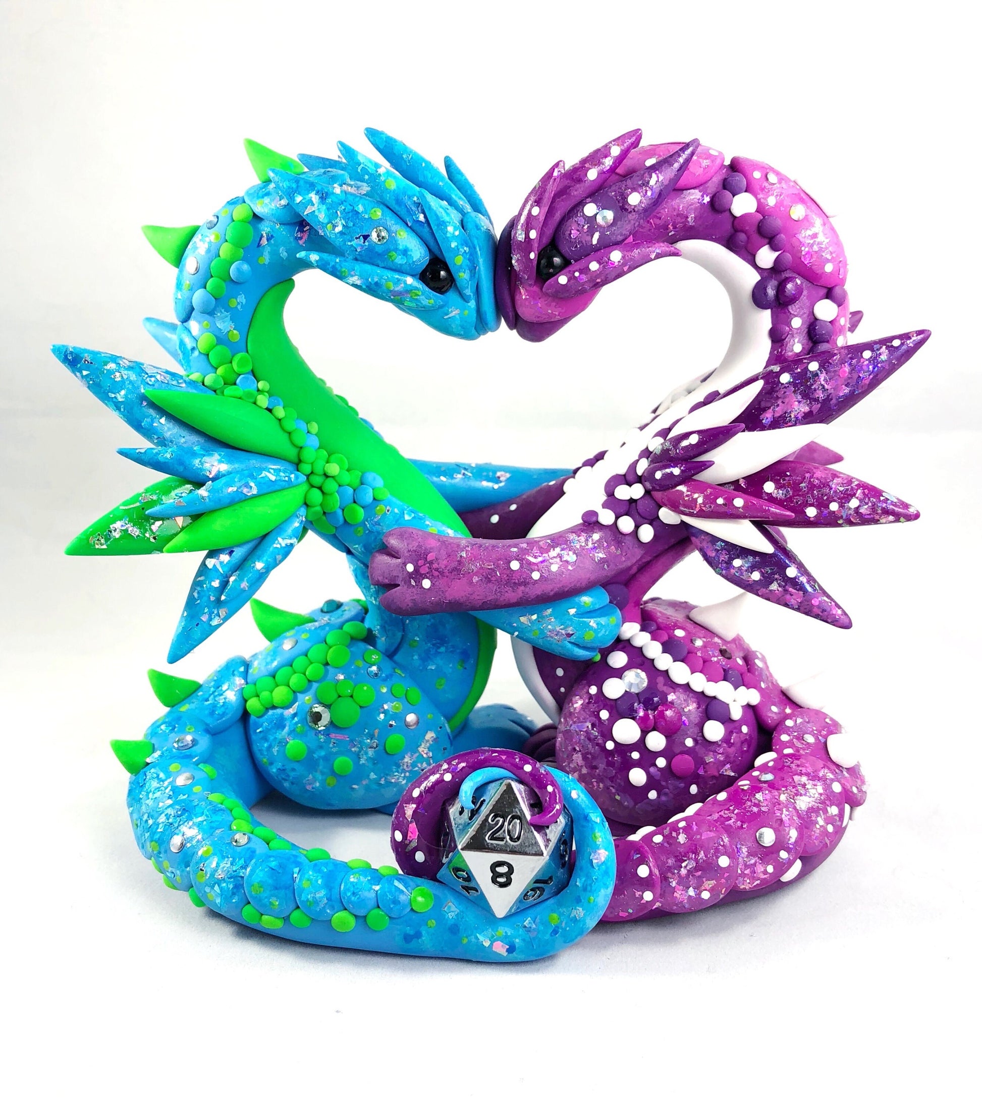 Custom Dragon Wedding Cake Topper