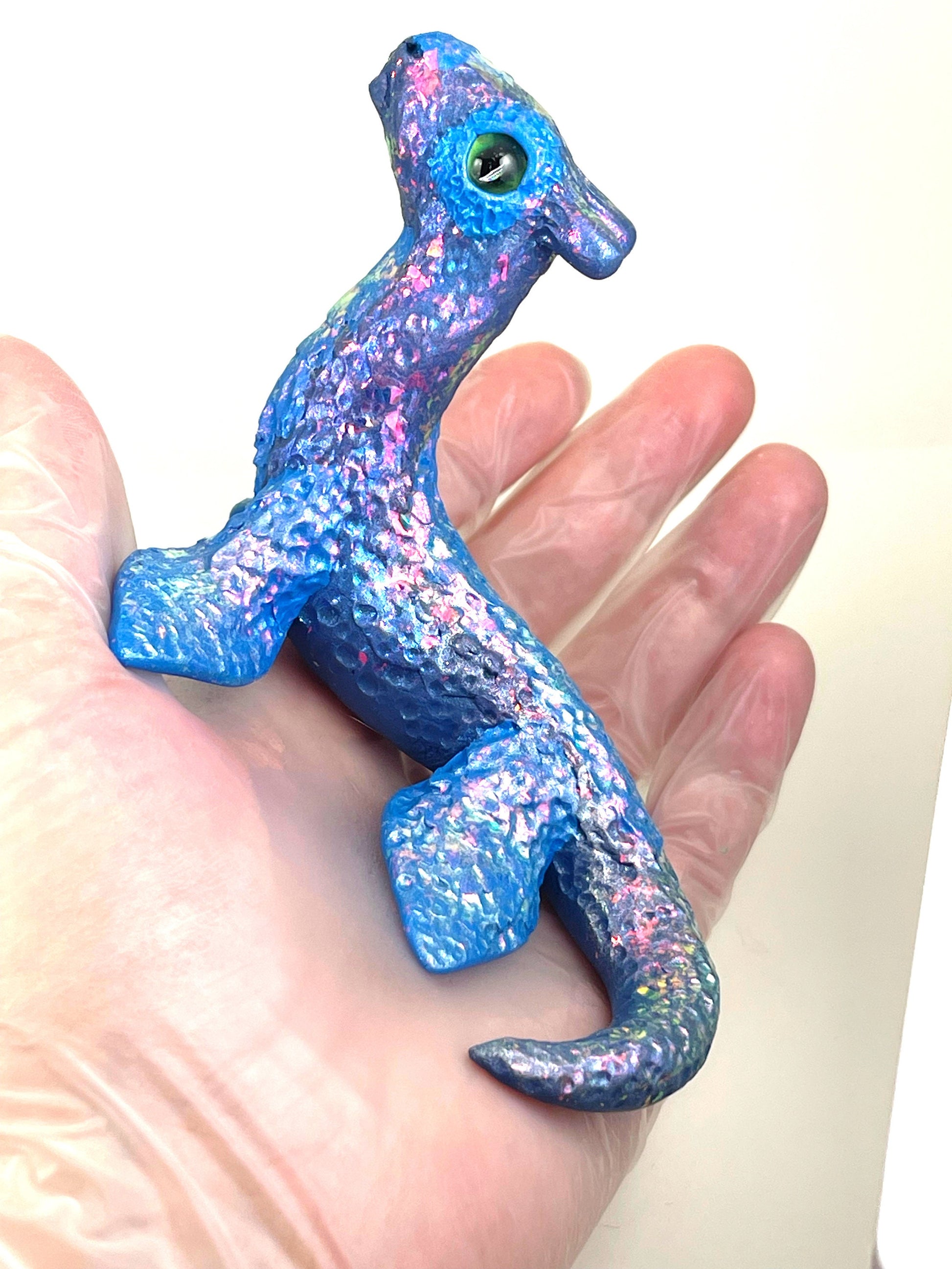 Waterhorse Dragon sculpture ooak