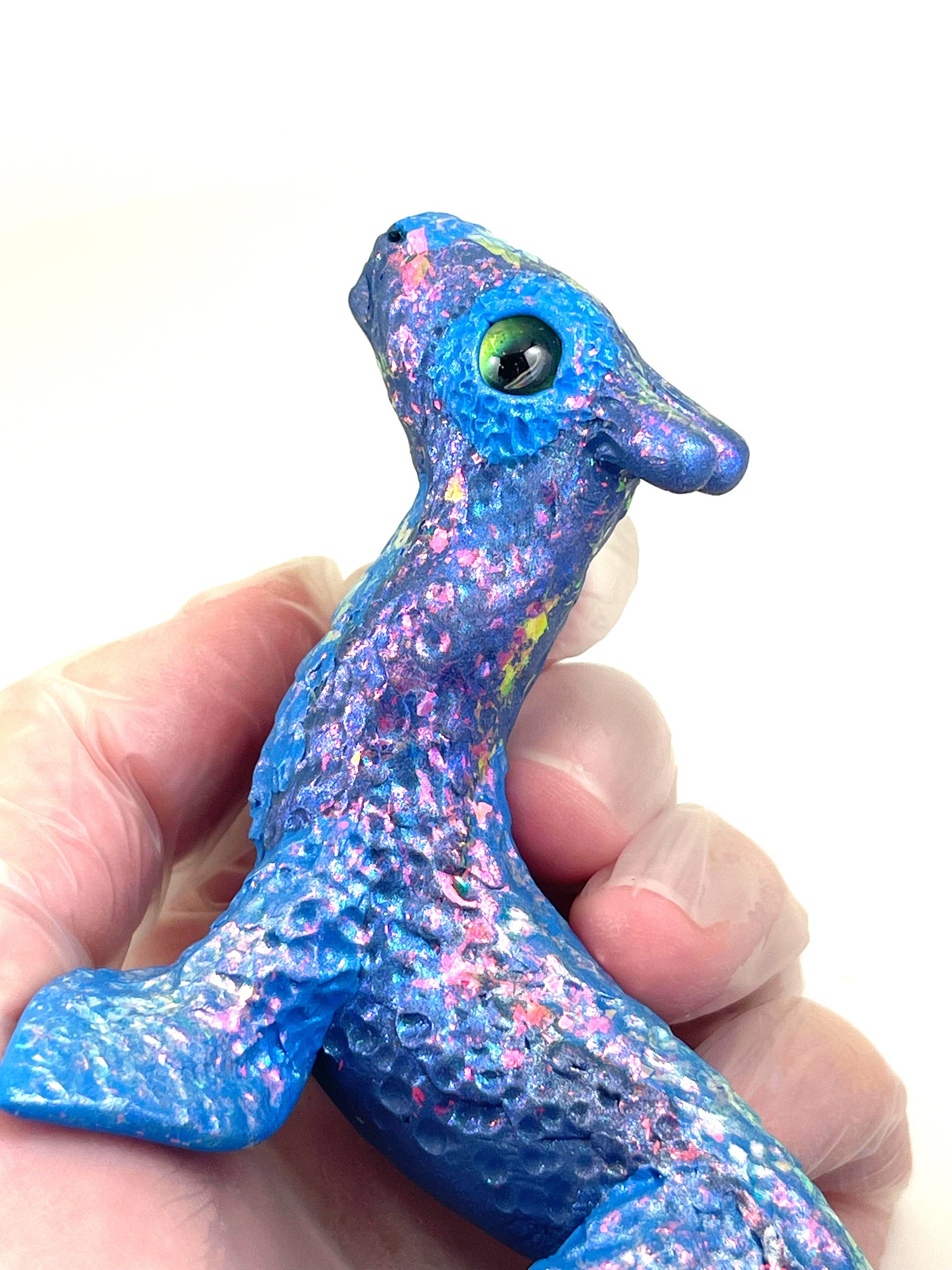 Waterhorse Dragon sculpture ooak