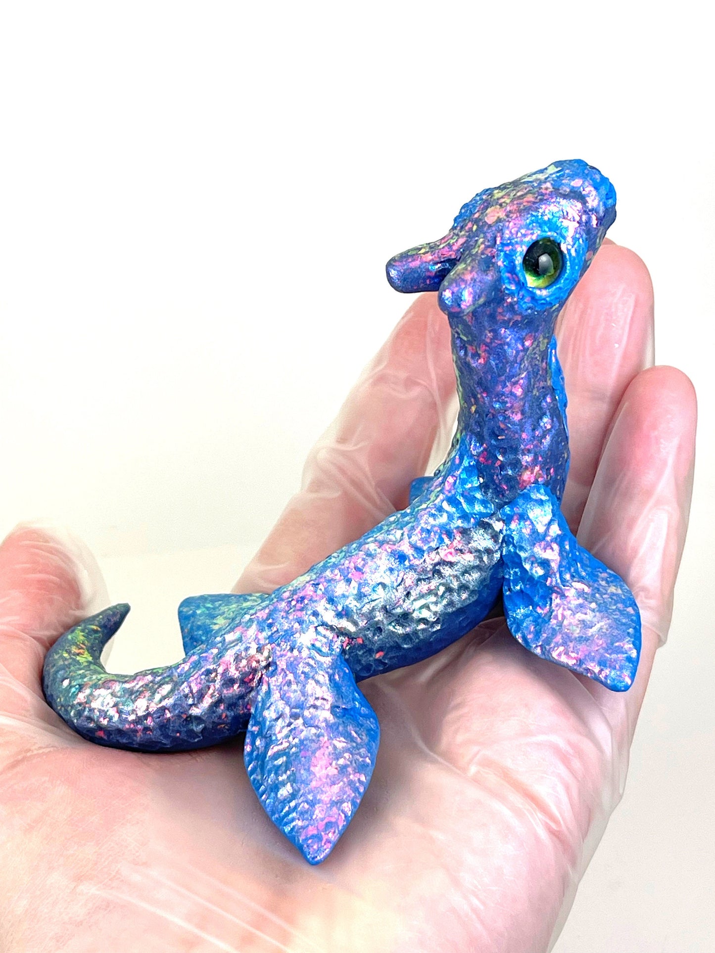 Waterhorse Dragon sculpture ooak