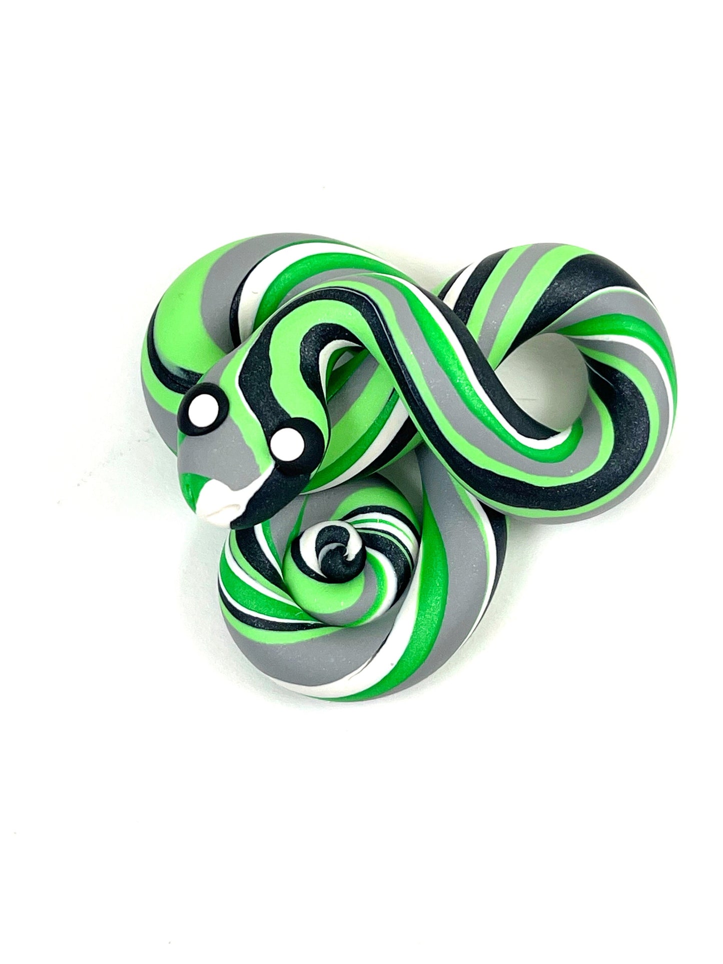 Custom Choose your Flag Pride Snake LGBTQIA Handmade Sculpture
