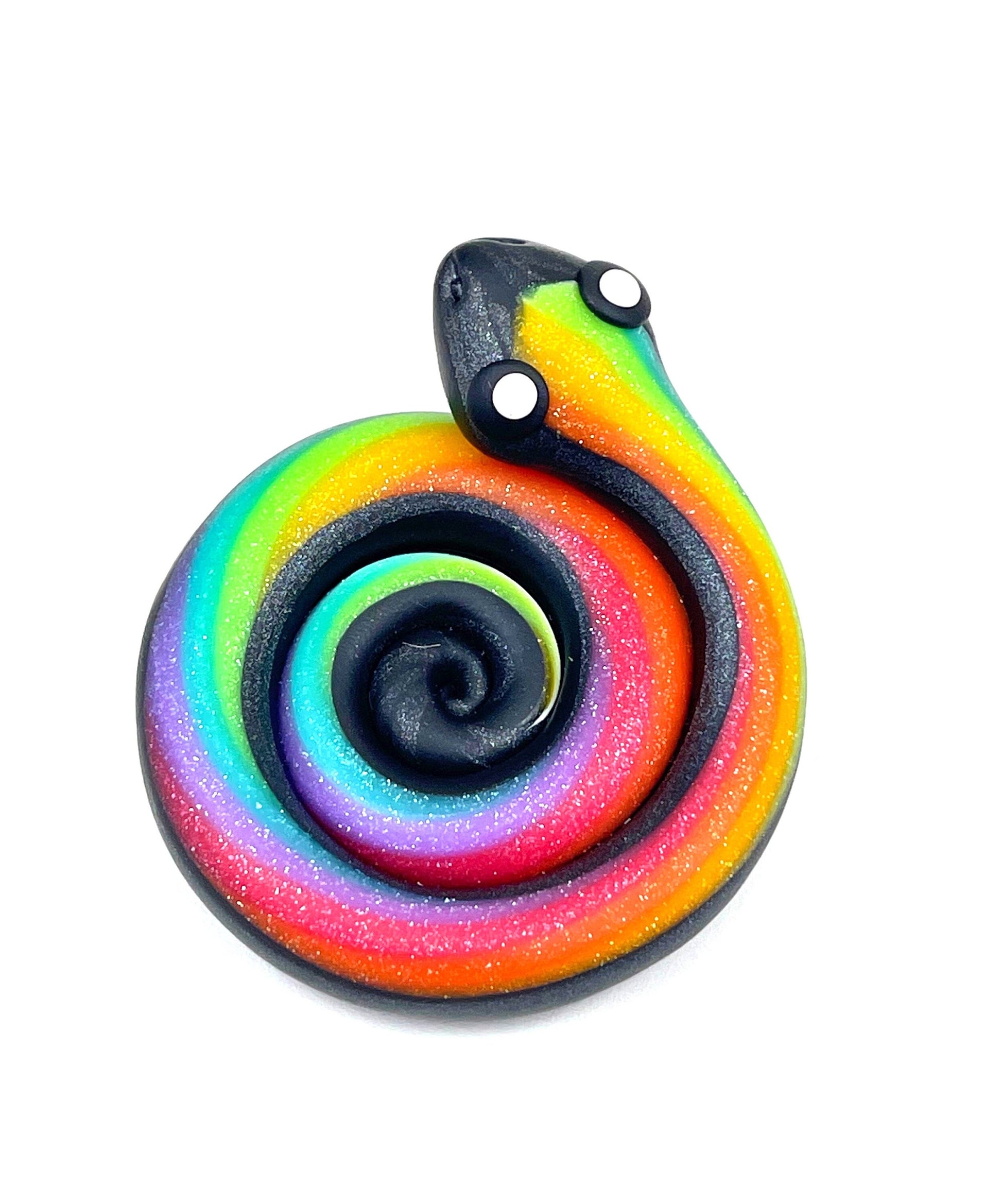 Custom Choose your Flag Pride Snake LGBTQIA Handmade Sculpture